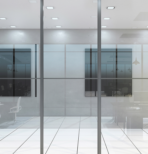 Холодная глухая перегородка 